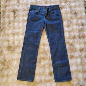 Eddie Bauer Women's Dark Wash, Straight Leg Jean, Size 6